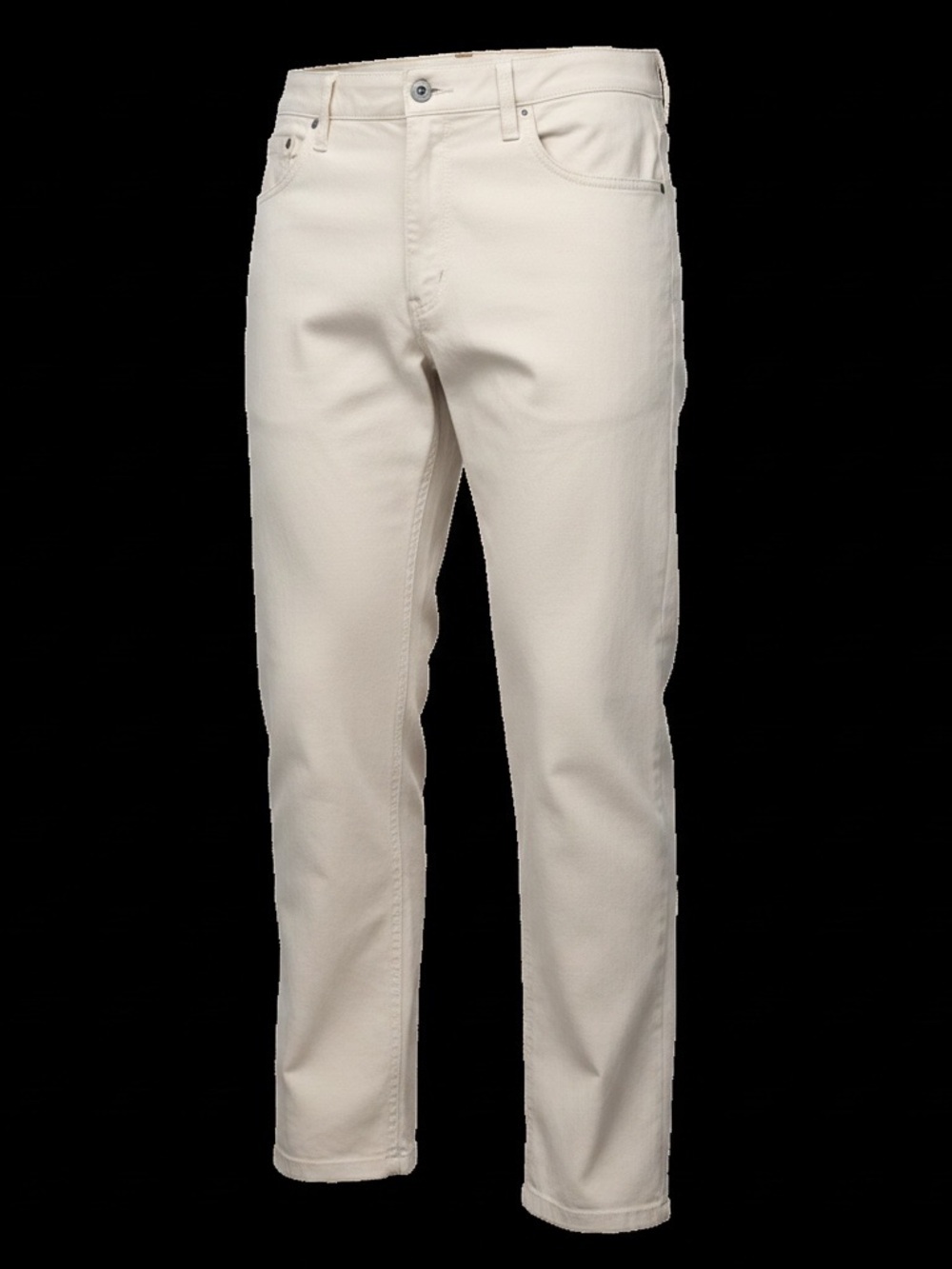 Theory Men’s 36 Ivory Cream 5-Pocket Straight Leg Pants